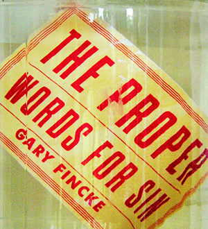 The Proper Words for Sin